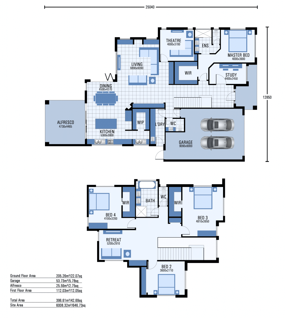 Ashburton Floorplans