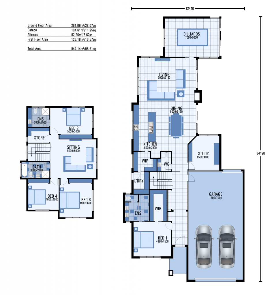 The Athelstan Floorplans